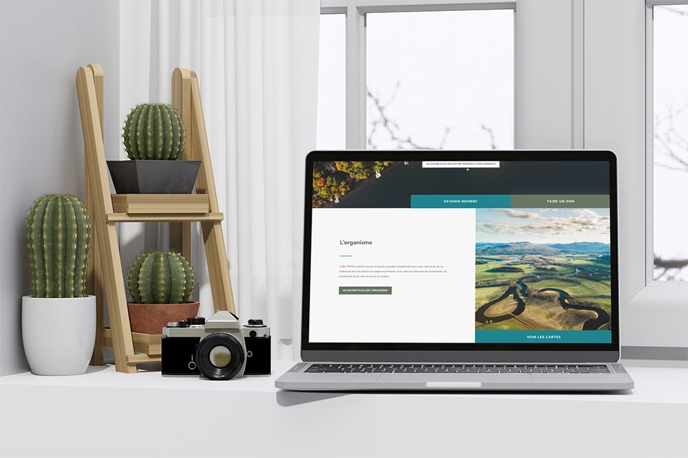 Conception du nouveau site Web de l'OBV RPNS.