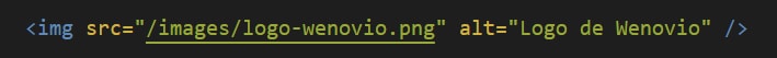 Un exemple de balise d'ouverture et de fermeture en HTML