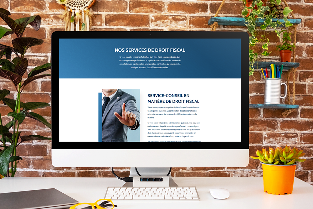 Site Web pour un avocat