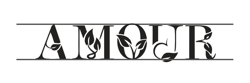 Un exemple de typographie décorative