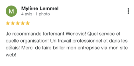 Témoignage Google Business