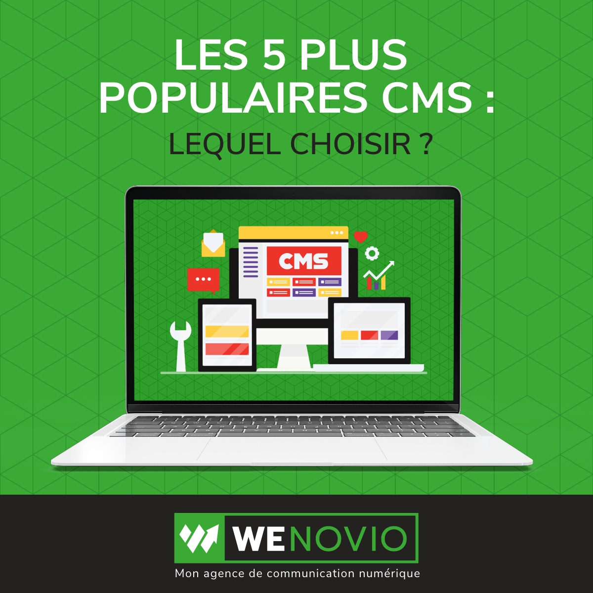 Les 5 plus populaires CMS lequel choisir